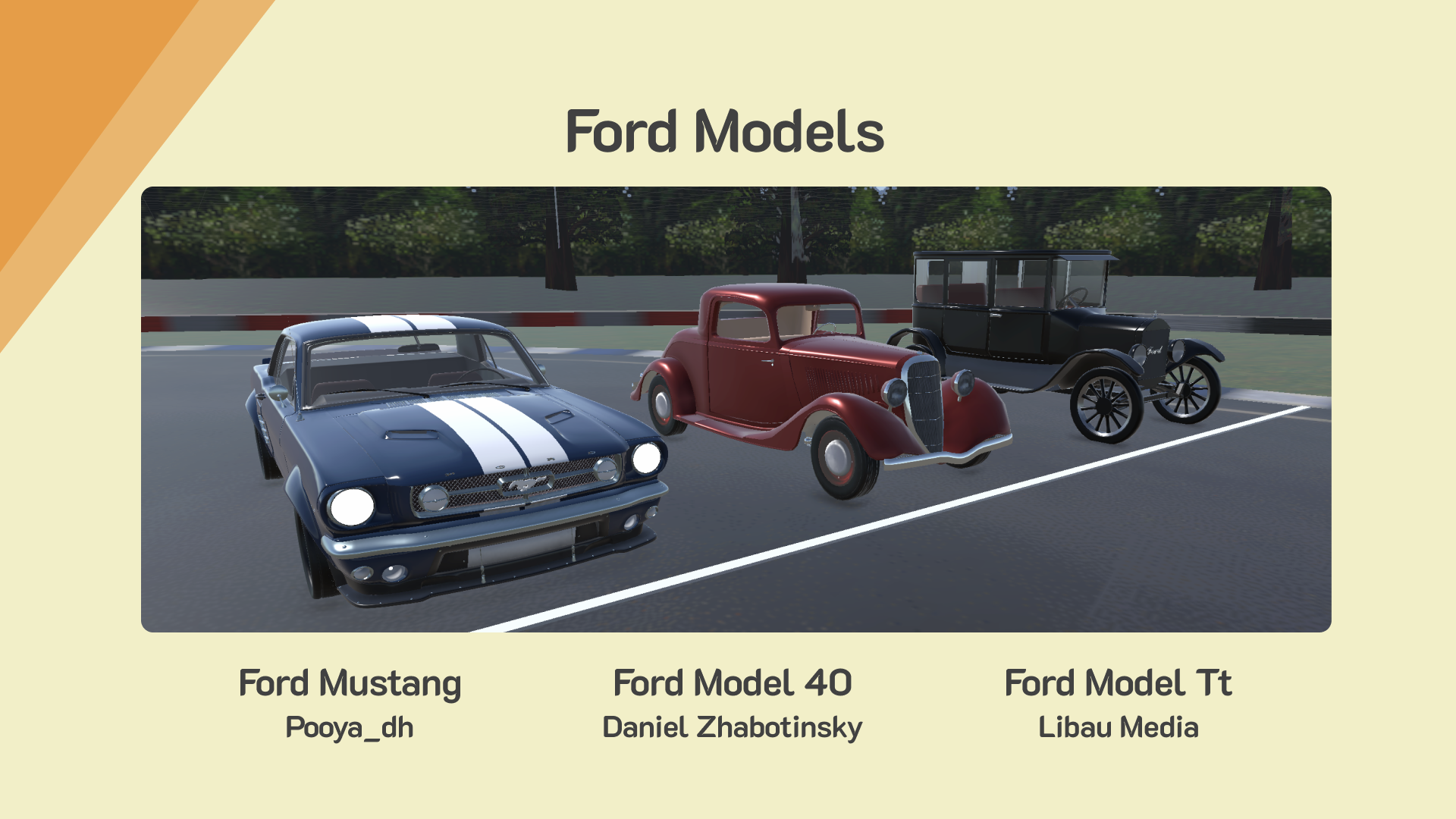 Autoworld models